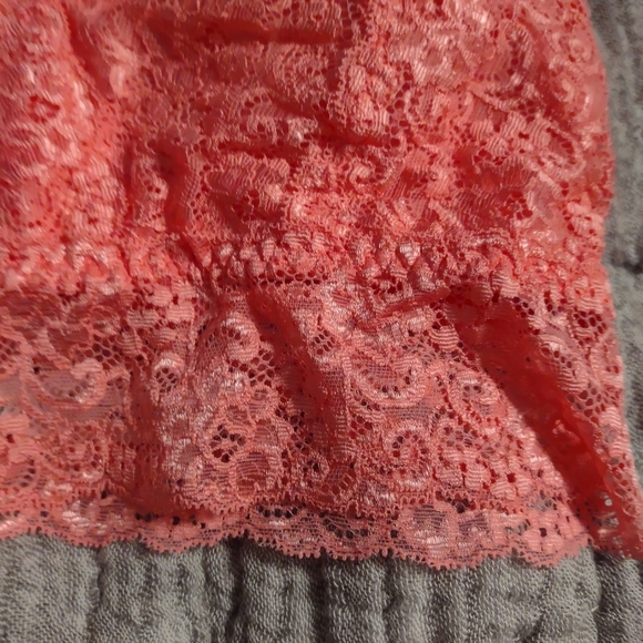 NWT Soma Large pink peach lace bralette - Picture 3 of 5